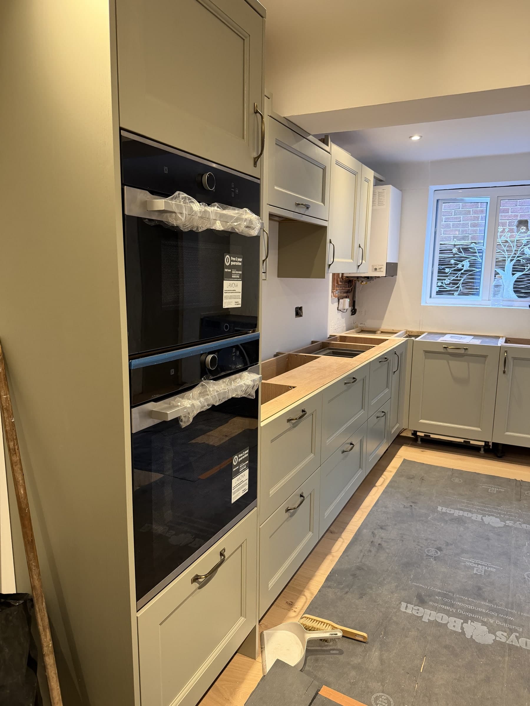Kitchen renovation progress photo 4